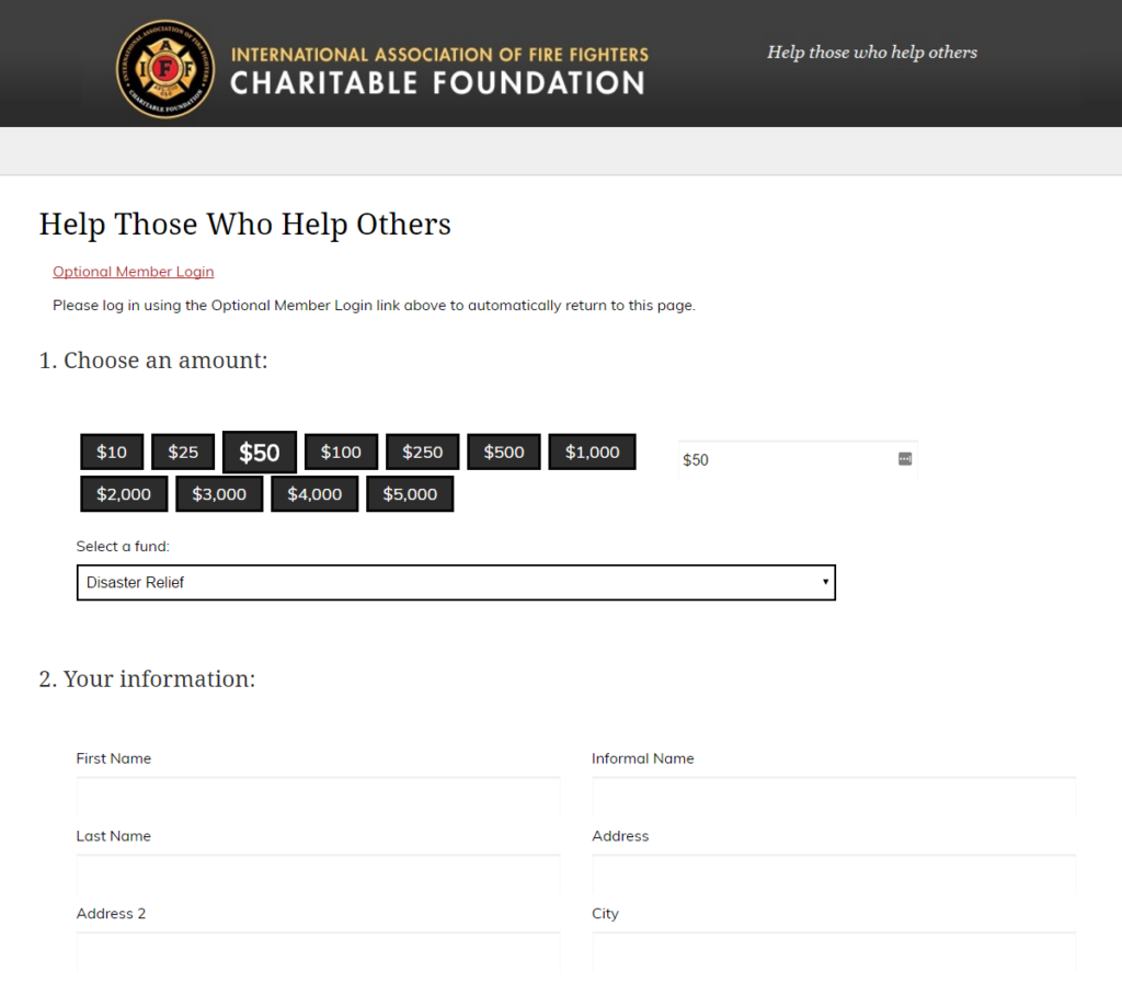 CSi Donate screenshot