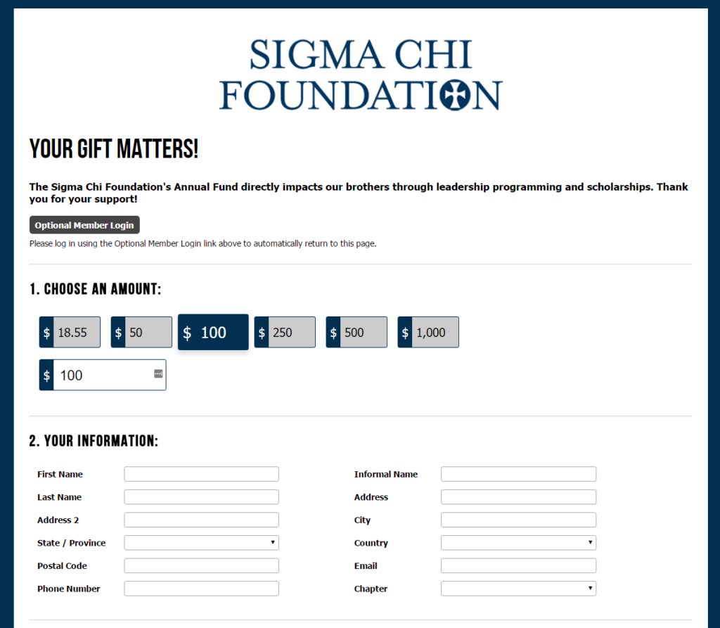 CSi Donate screenshot