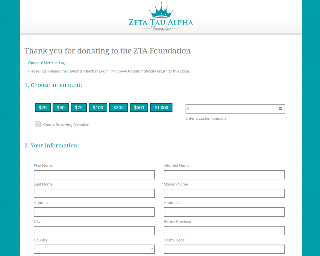 CSi Donate screenshot