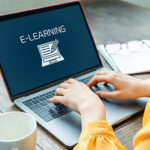 e-learning concept. Online classes.