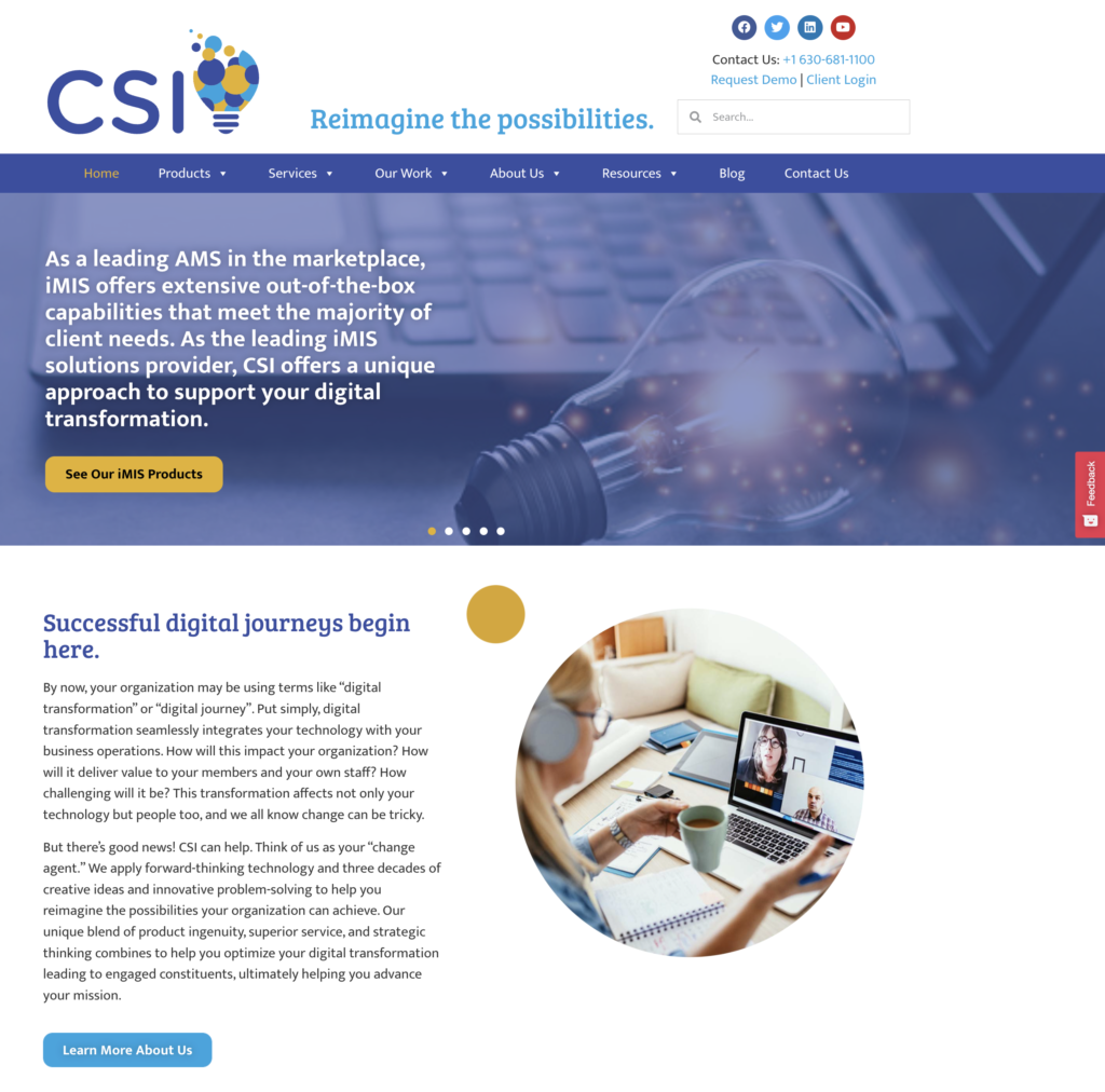 CSI New Home Page